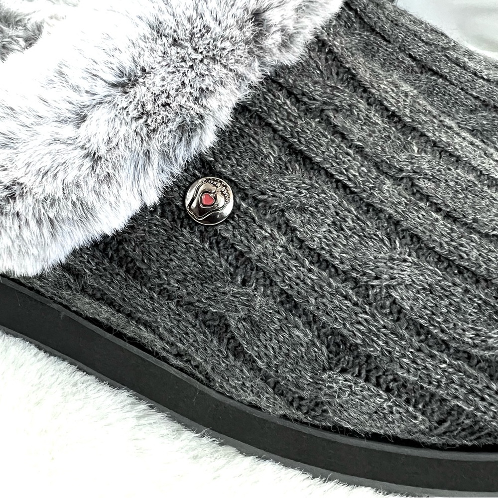 BOBS from Skechers Keepsakes Ice Storm Clogs Color Charcoal Size 8.5 - Picture 12 of 13